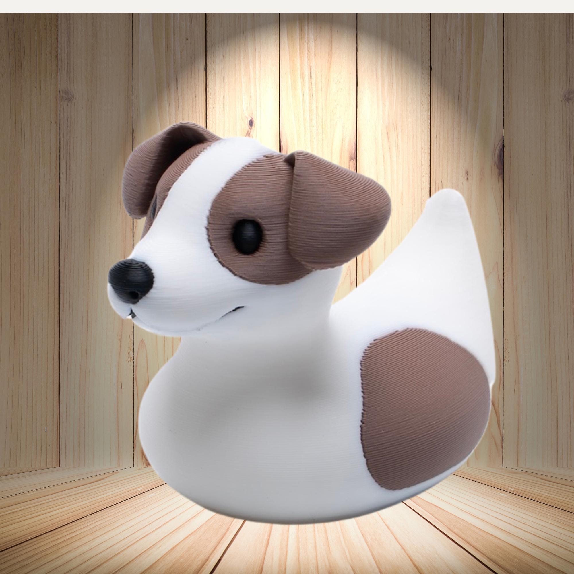 Jack Russell Duck Gift Idea Dashboard Decoration Puppy Themed Toy Animal Lover Present Offroad Ducking Adventure Keepsake Dog Party Favor