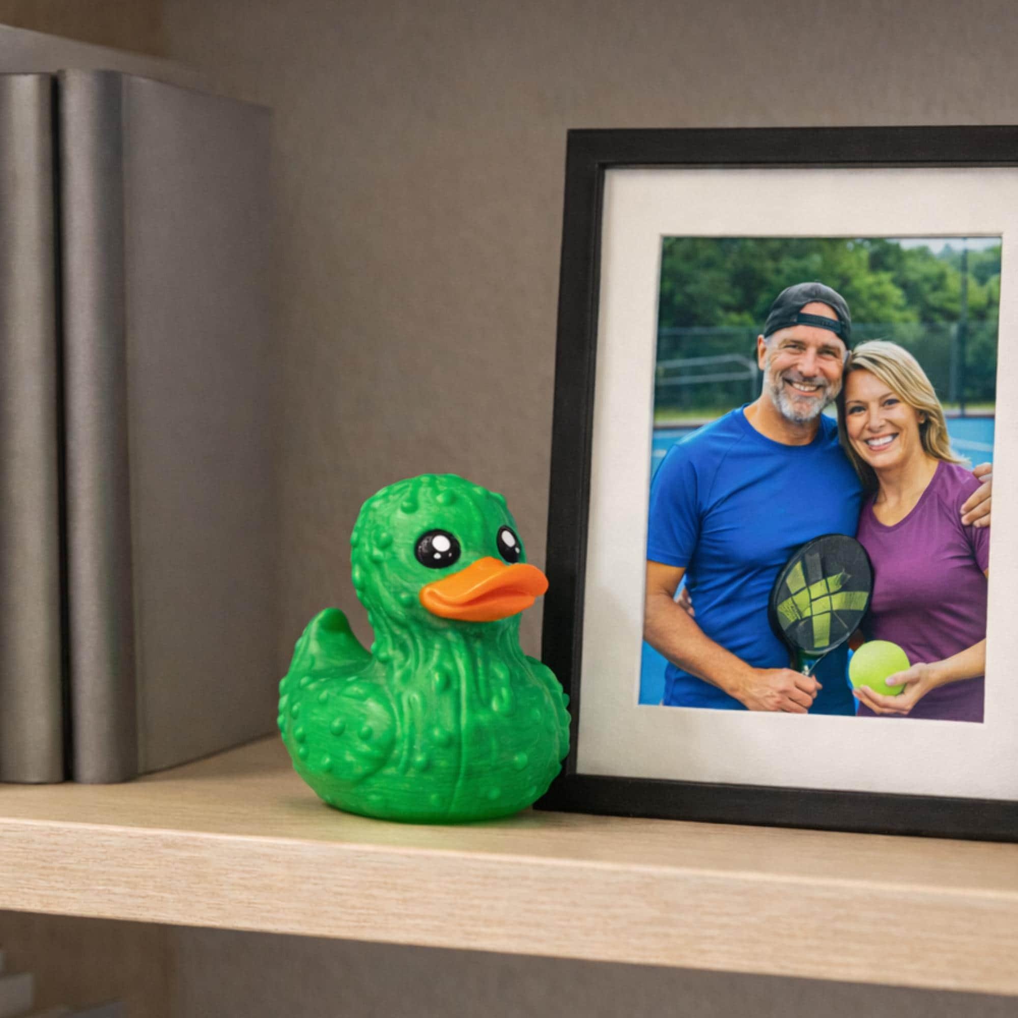 Pickleball Duck | Cruise Hide & Seek Gift, Pickleball Party Favor & Collectible Novelty