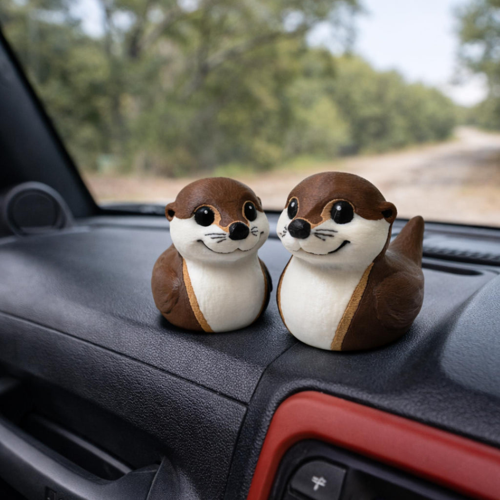 Otter Duck | 4x4 Ducking & Cruise Hide & Seek Gift, Dashboard Decoration & Cabin Decor