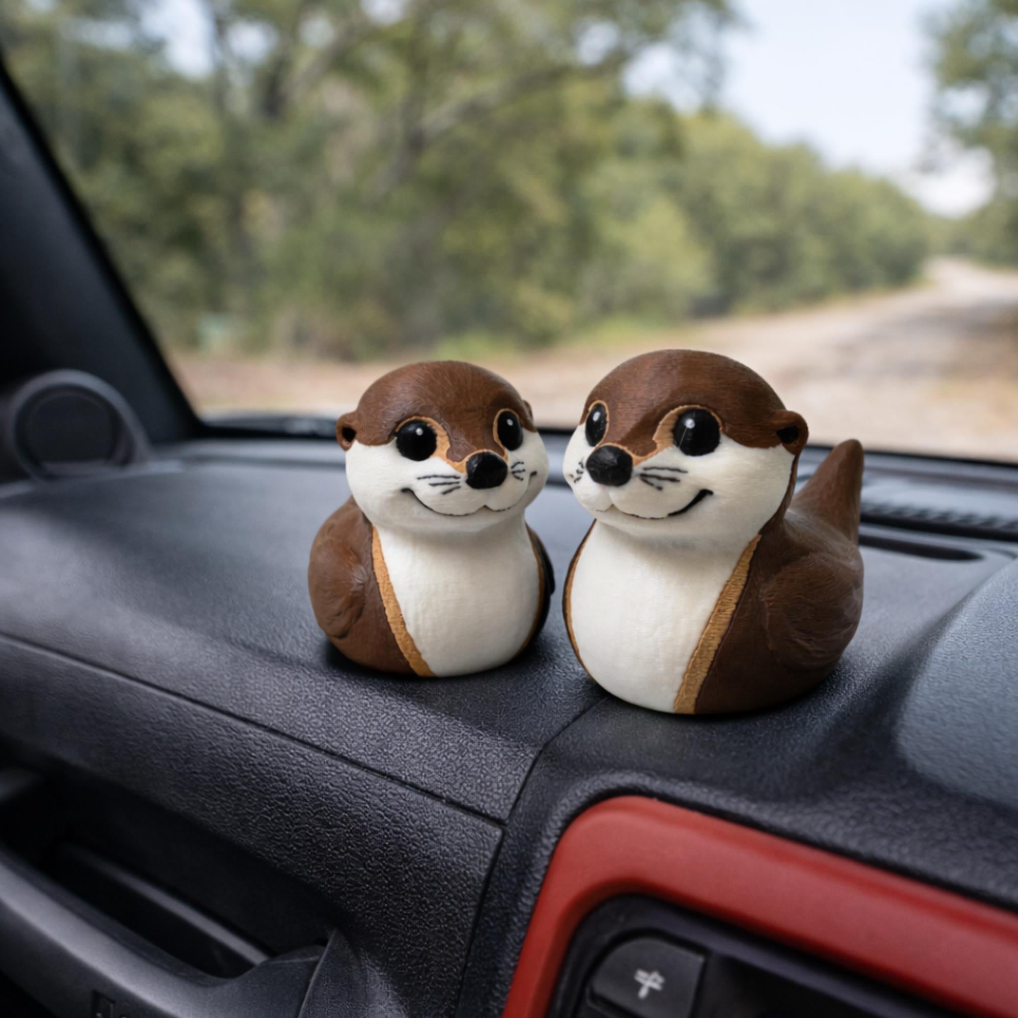 Otter Duck | 4x4 Ducking & Cruise Hide & Seek Gift, Dashboard Decoration & Cabin Decor