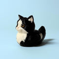 Tuxedo Cat Duck - 4x4 Ducking Gift Dashboard Decoration Cruise Hide Seek Cat Lover Gift Black White Kitty