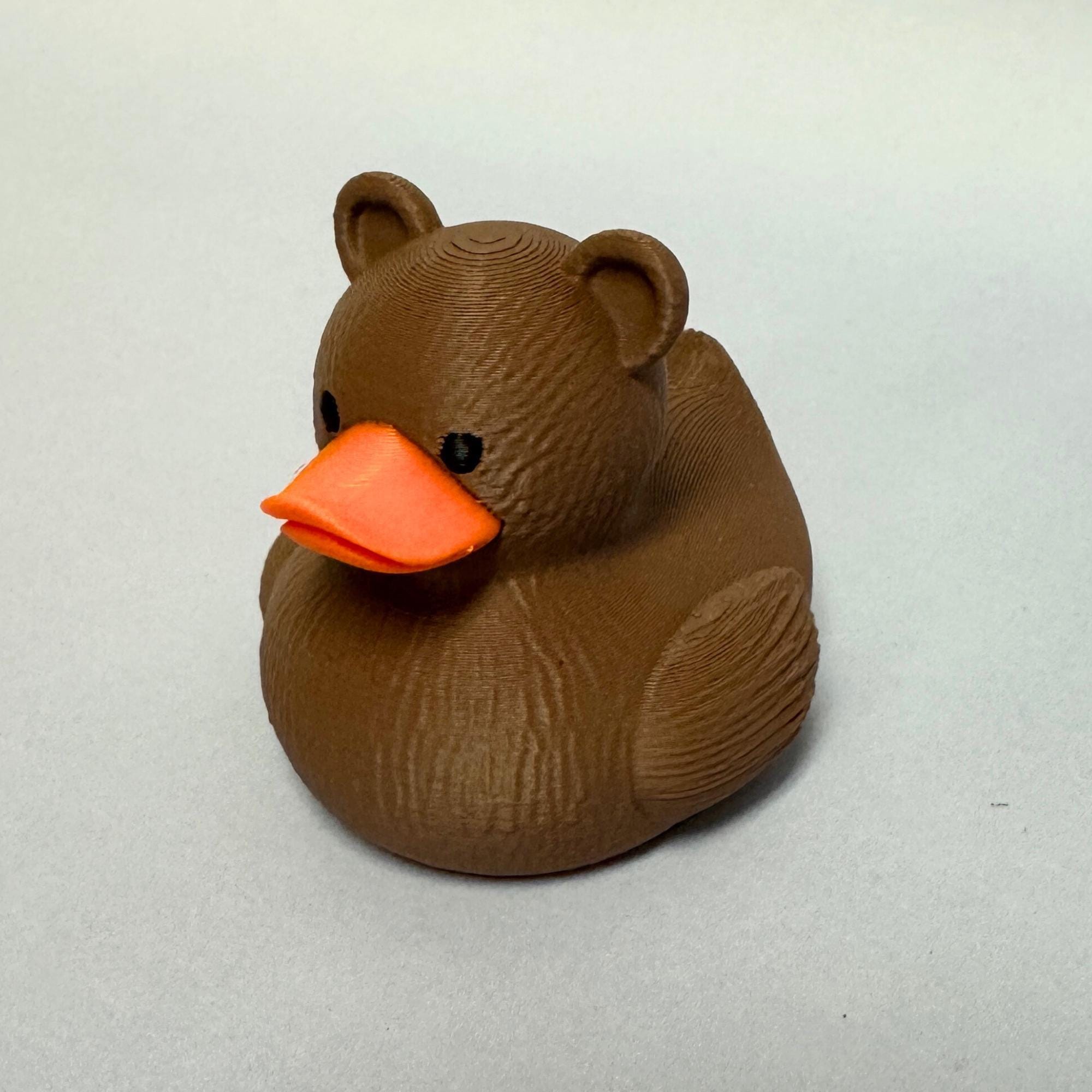 Bear Duck | 4x4 Ducking & Cruise Hide & Seek Gift, Woodland Party Favor & Alaska Souvenir