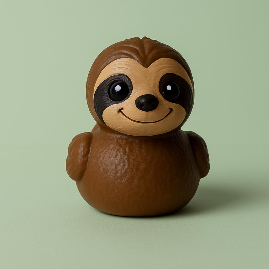 Sloth Duck | 4x4 Ducking & Cruise Hide & Seek Gift, Desk Accessory & Funny Animal Decor