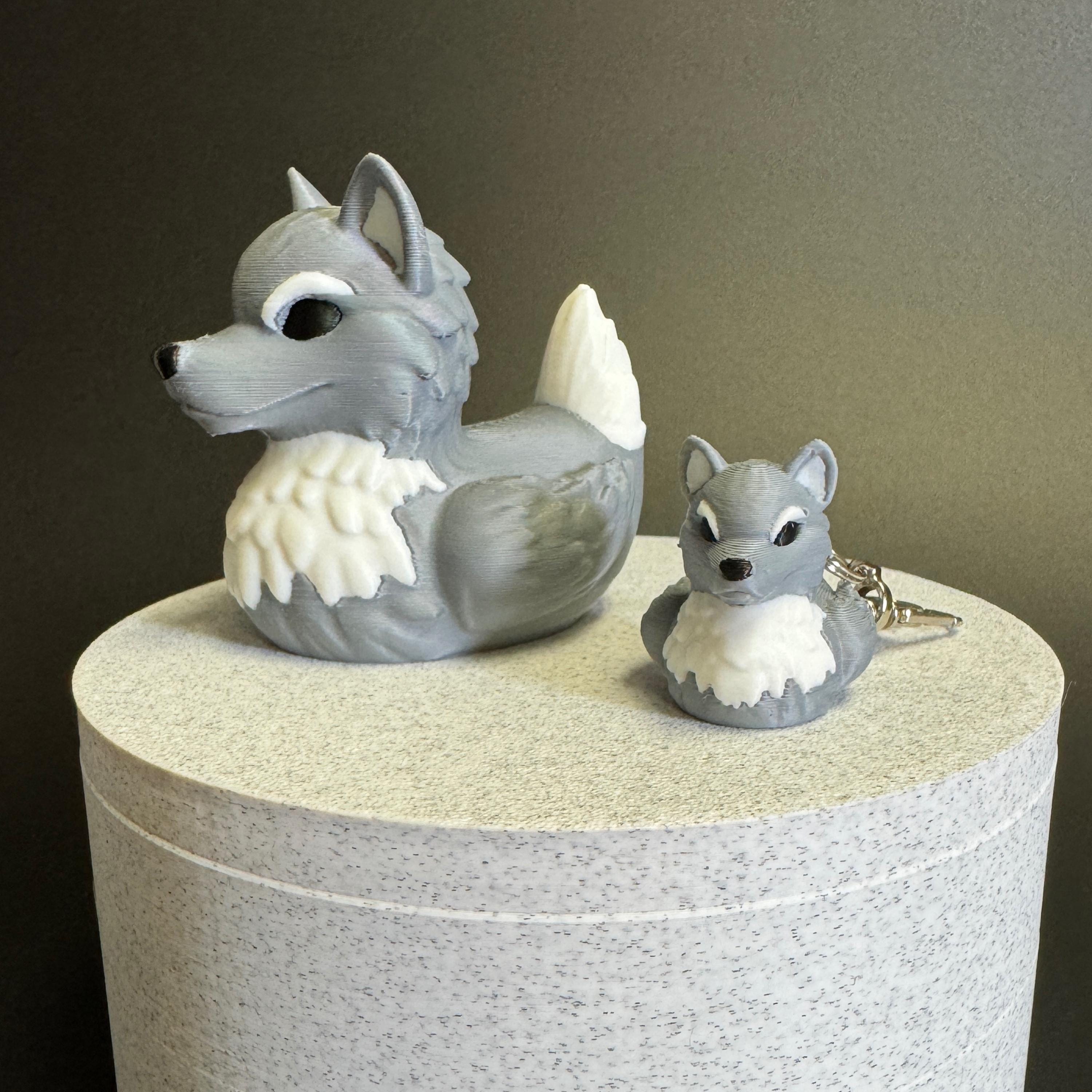 Wolf Duck Gift 4x4 Ducking Adventure Surprise Trail Duck Dashboard Decoration Rustic Western Wilderness Accessory Offroad Vehicle Nature