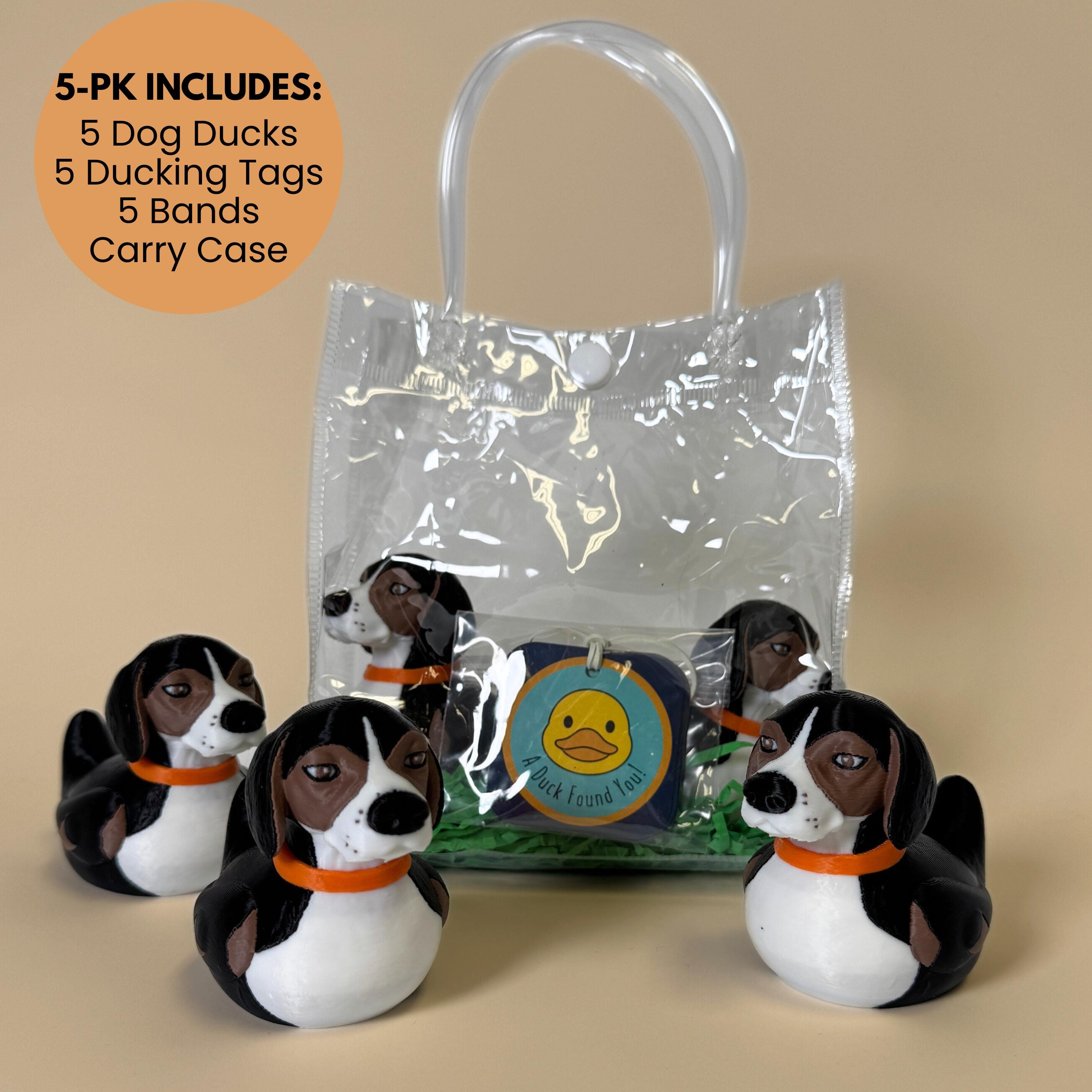 Coonhound Duck 4x4 Collectible Hunting Cabin Rustic Decoration Dashboard Novelty Funny Gift Hunter Dad Gifts Him Tree Walker Hound Dog