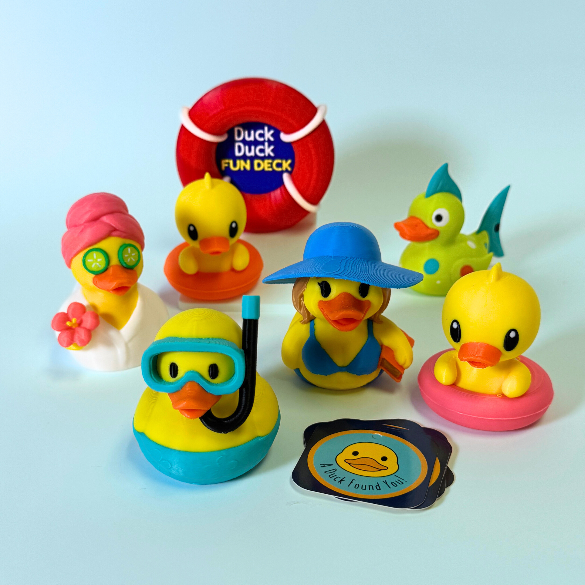 Baby Floaty Duck | Cruise Hide & Seek Game, Bon Voyage Gift & Cabin Decoration