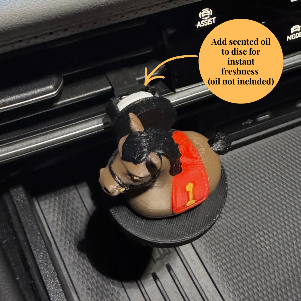 Racehorse Vent Clip Air Freshener for Car & Home