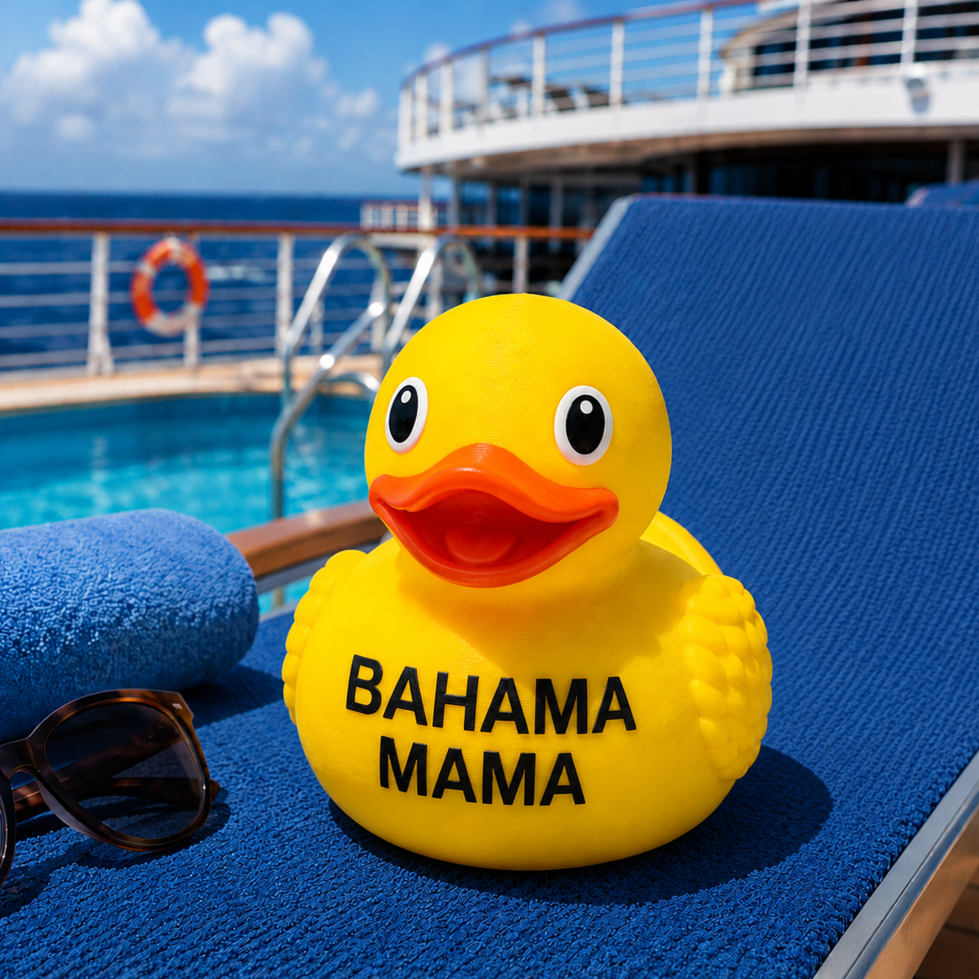 Cruise Ship Hide And Seek Game Essential Personalized Duck Figurine Custom 3D Printed Cabin Decoration Souvenir Twenty Color Selection Available Perfect Cruise Vacation Accessory Travel Adventure Keepsake Memory Gift Unique Nautical Theme