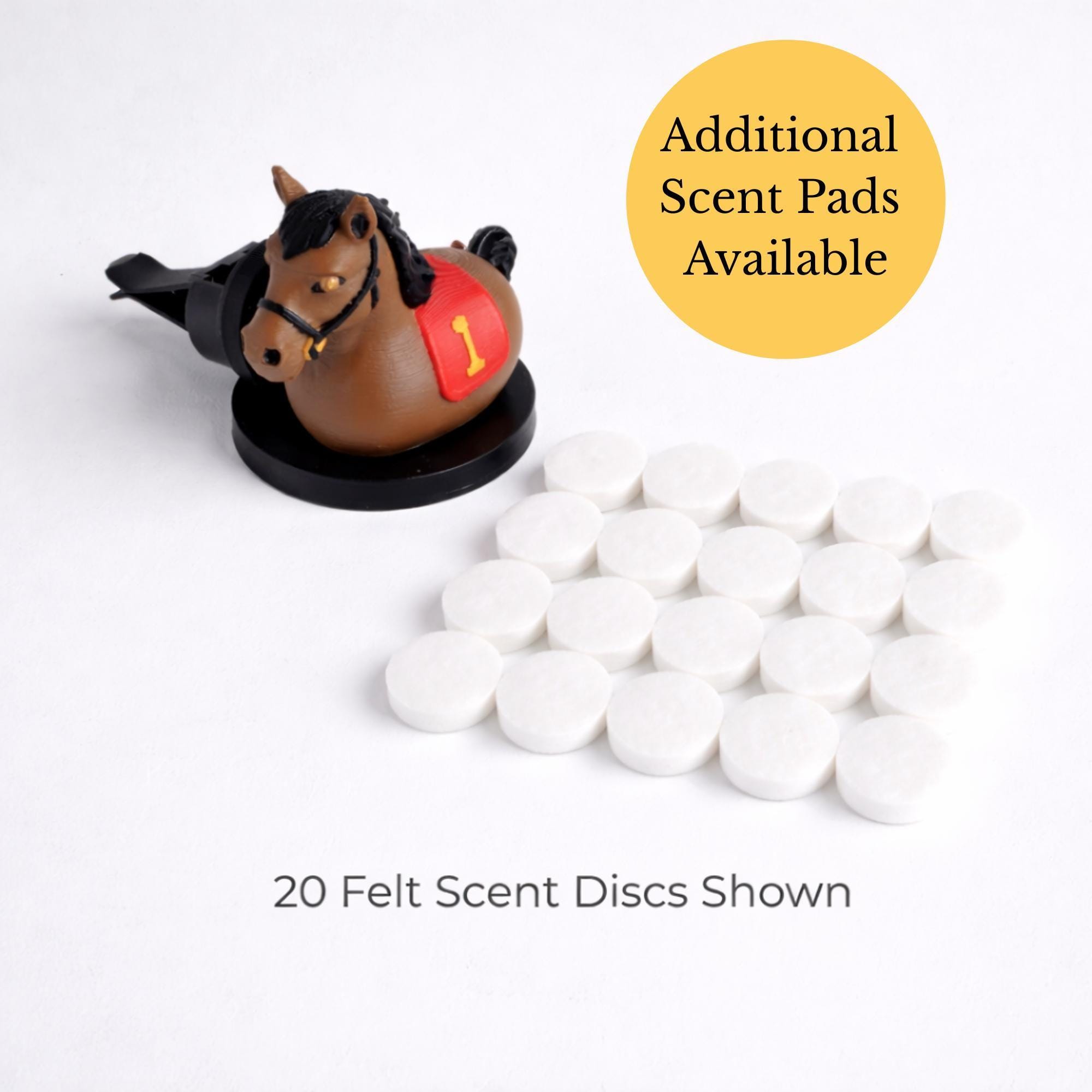 Racehorse Vent Clip Air Freshener for Car & Home