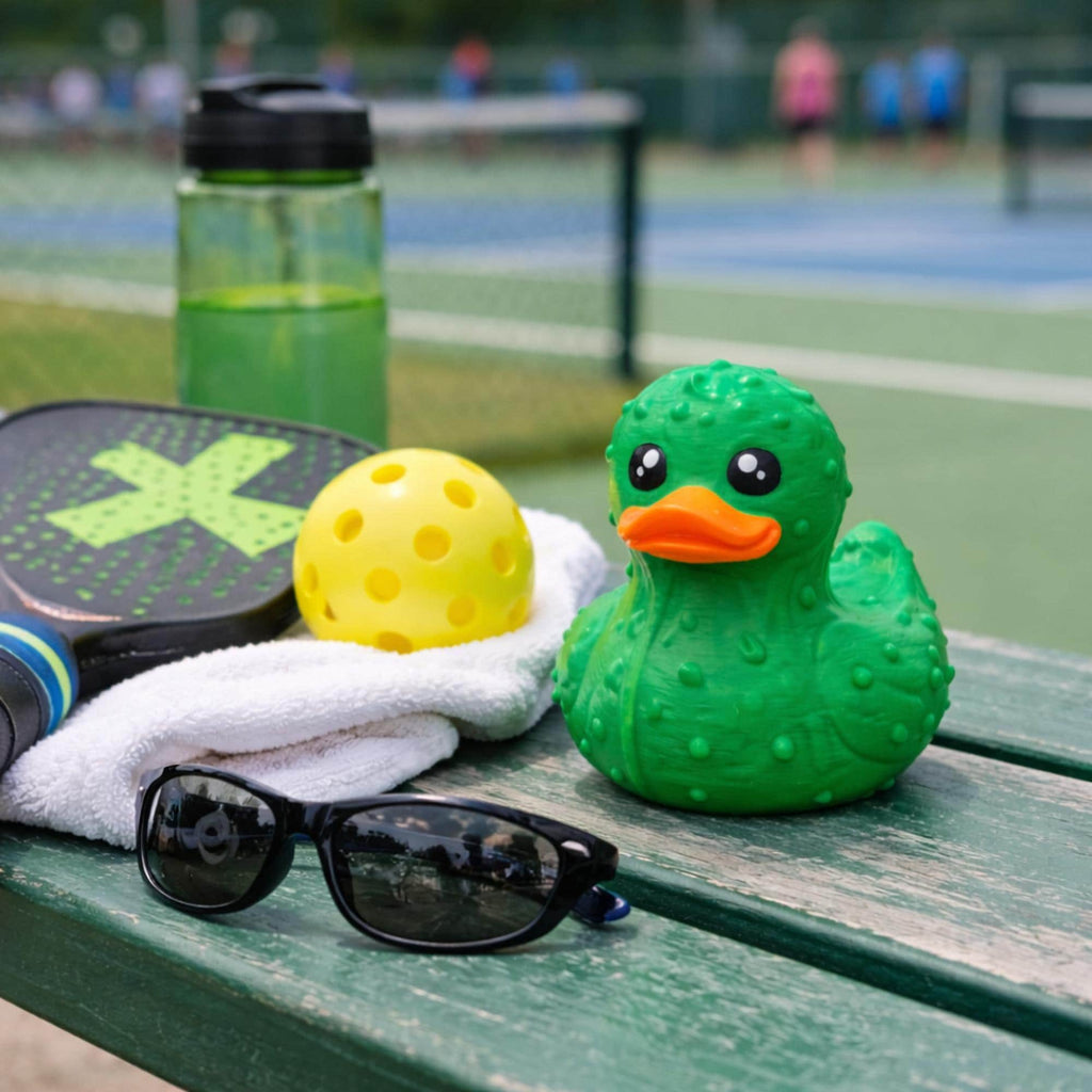 Pickleball Duck | Cruise Hide & Seek Gift, Pickleball Party Favor & Collectible Novelty