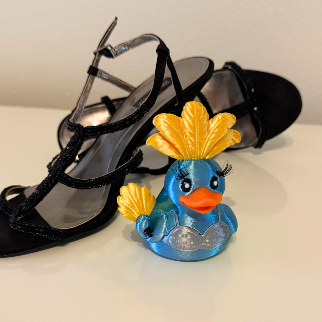 Music Duck Collectible Concert Themed Shelf Display Piece Decoration Inspired Pop Culture Memorabilia Gift Teen Bedroom Accessory Showgirl