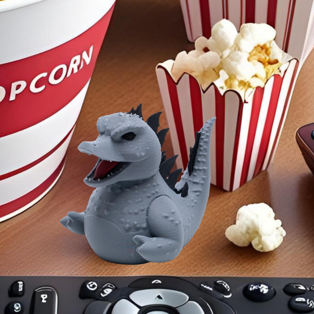 Godzilla Dashboard Duck — 4x4 Kaiju Collectible & Sensory Fidget Toy