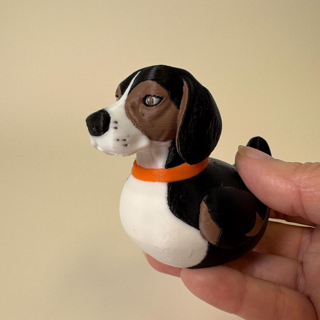 Coonhound Duck 4x4 Collectible Hunting Cabin Rustic Decoration Dashboard Novelty Funny Gift Hunter Dad Gifts Him Tree Walker Hound Dog