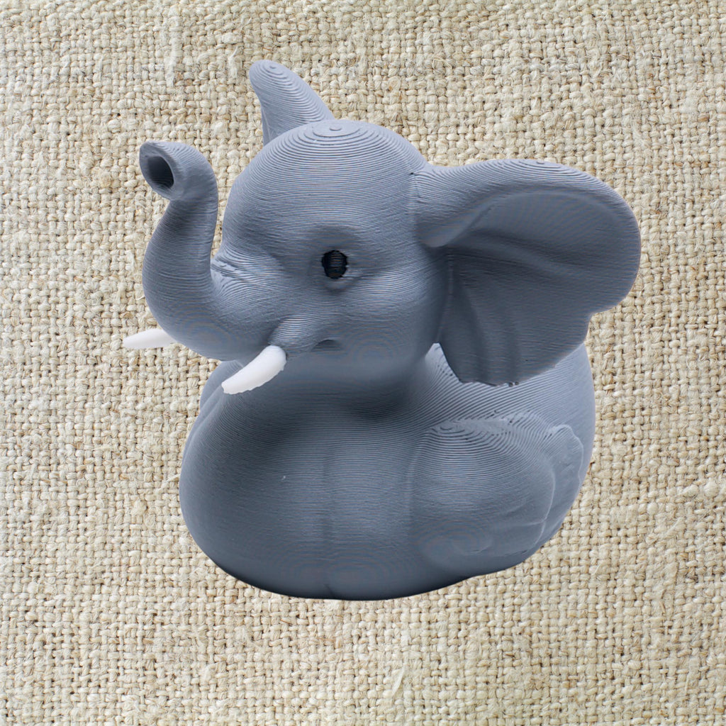 Elephant Duck - Cruise Hide Seek Game & 4x4 Ducking Gift Safari Animal Dashboard Decoration Vacation Souvenir