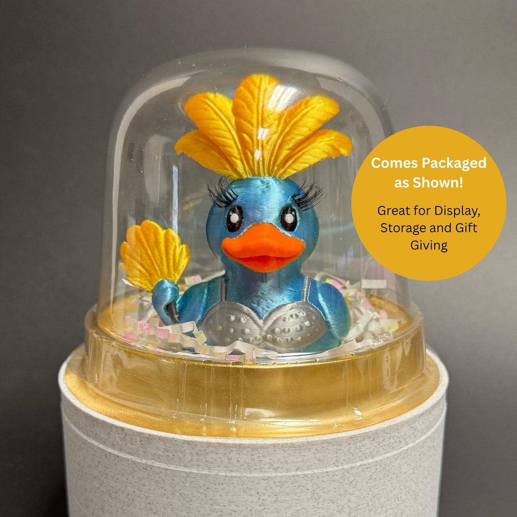 Music Duck Collectible Concert Themed Shelf Display Piece Decoration Inspired Pop Culture Memorabilia Gift Teen Bedroom Accessory Showgirl