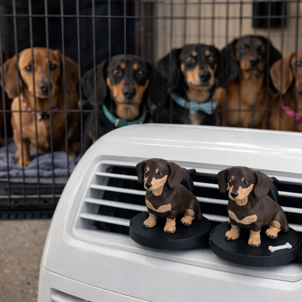 Dachshund Vent Clip Air Freshener for Car & Home