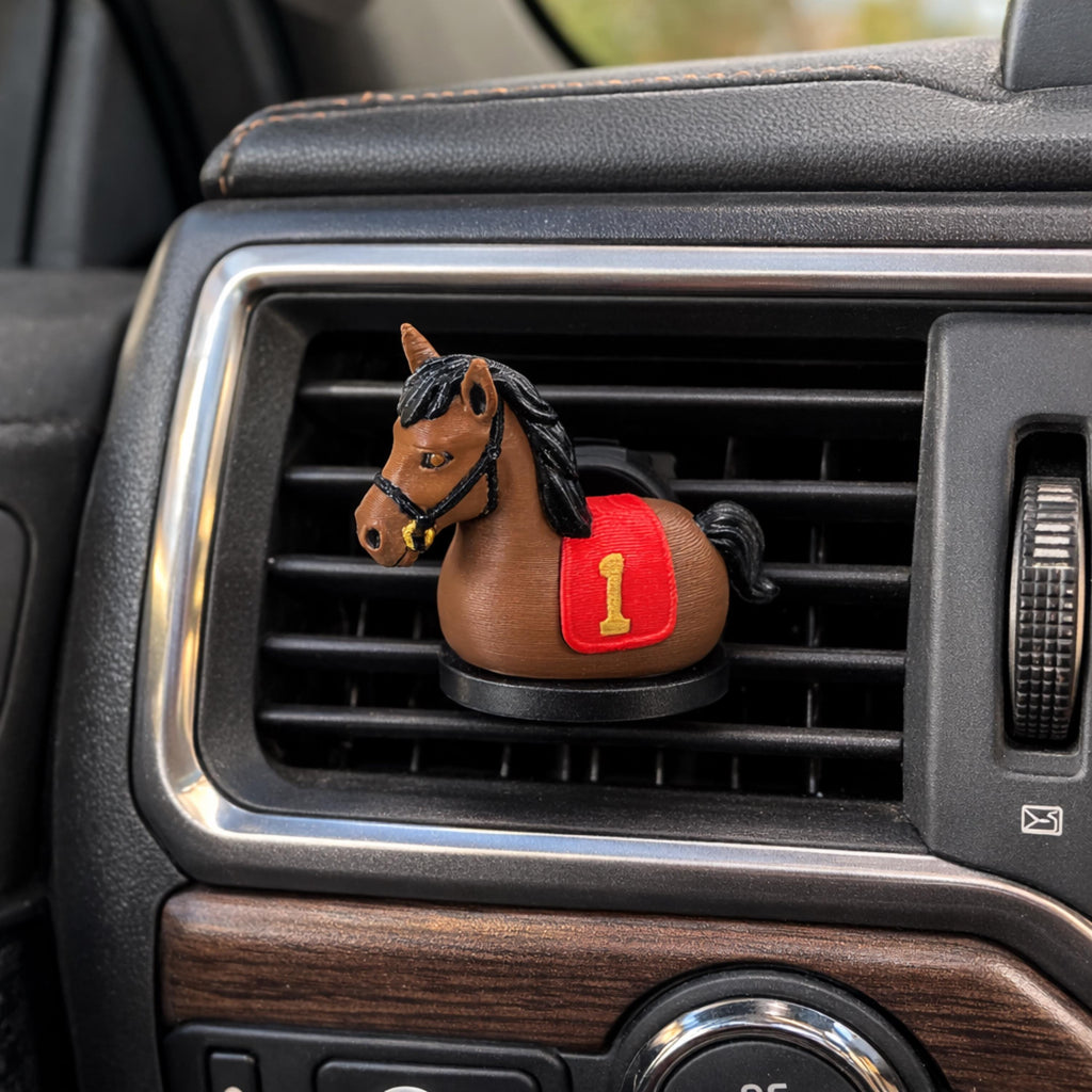 Racehorse Vent Clip Air Freshener for Car & Home