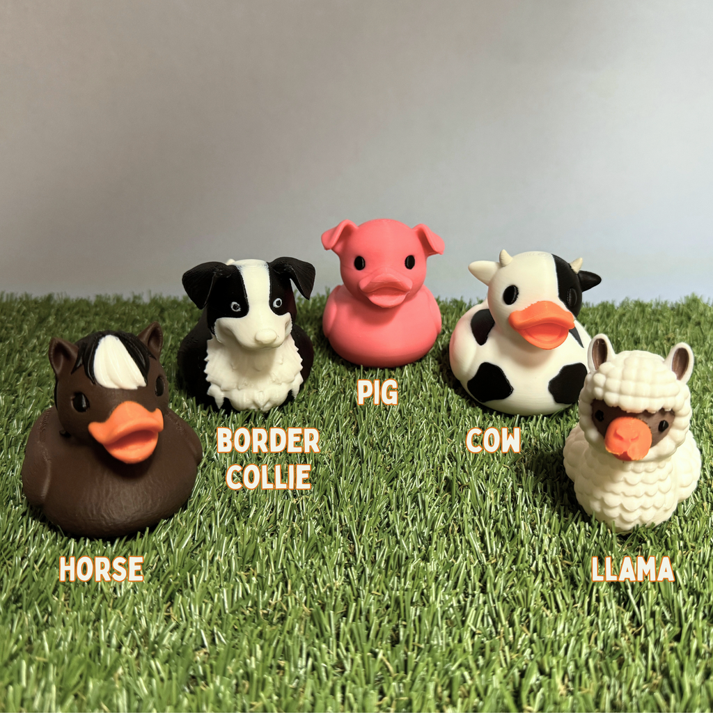Pig Duck - Farm Animal Gift & 4x4 Ducking Dashboard Decoration Country Party Favor Cruise Hide Seek