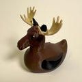 Moose Duck - 4x4 Ducking Gift Dashboard Decoration Rustic Woodland Animal Cabin Decor Hunter Gift