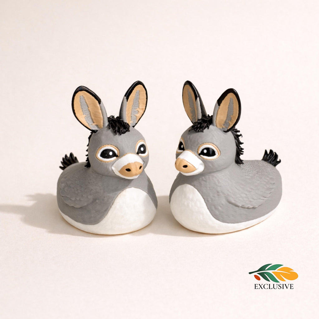 Miniature Donkey Duck | 4x4 Ducking & Cruise Hide & Seek Gift, Dashboard Decoration & Country Decor