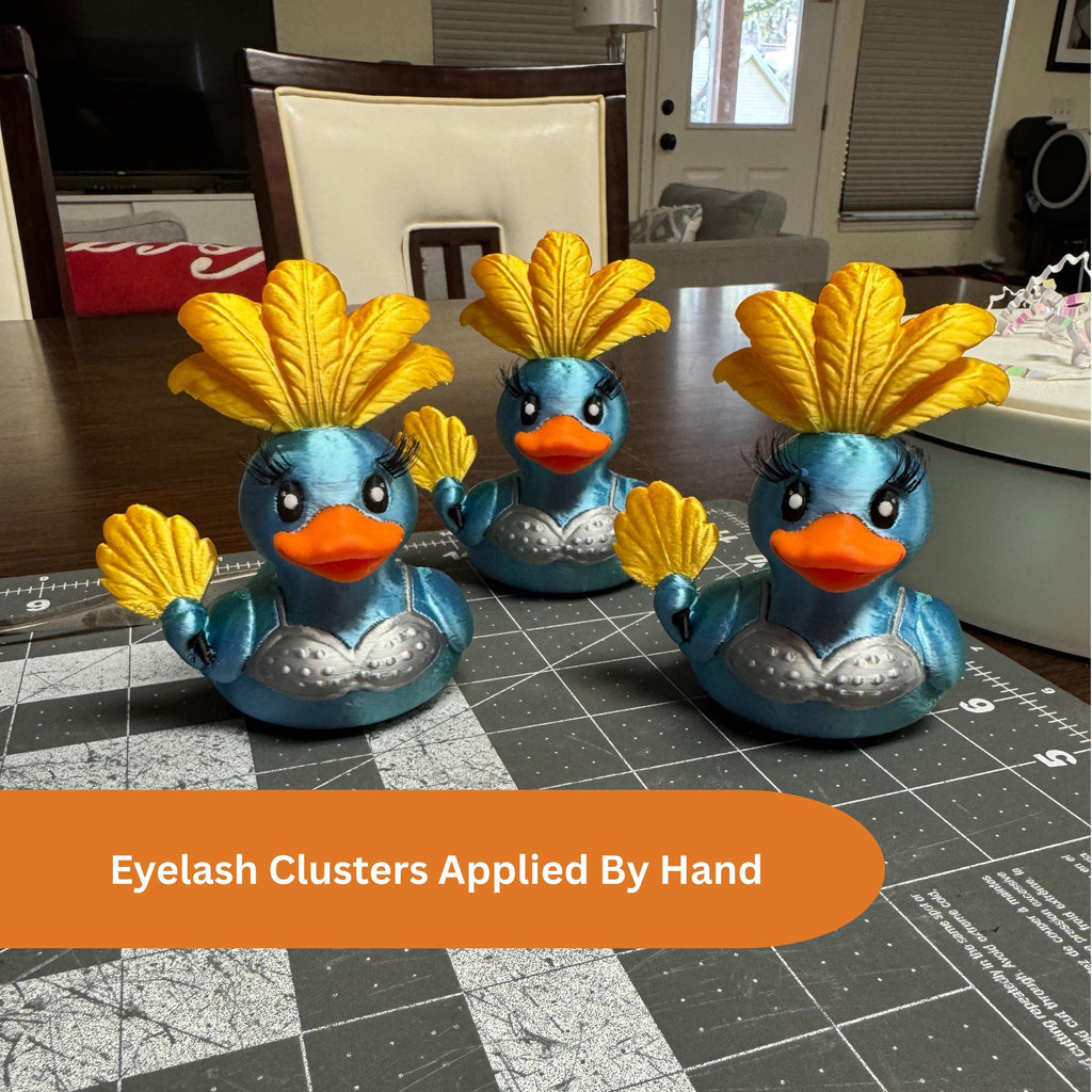Music Duck Collectible Concert Themed Shelf Display Piece Decoration Inspired Pop Culture Memorabilia Gift Teen Bedroom Accessory Showgirl