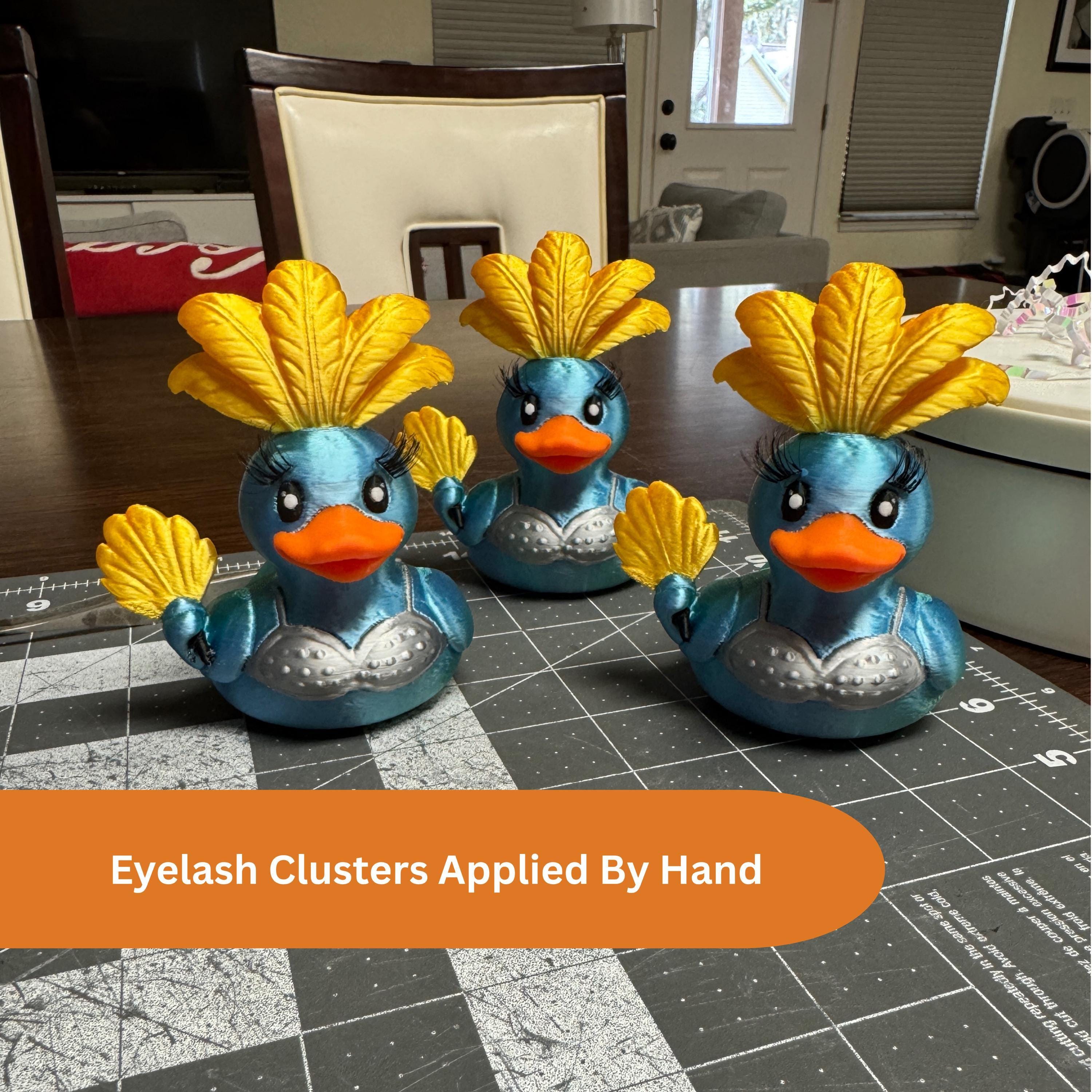 Music Duck Collectible Concert Themed Shelf Display Piece Decoration Inspired Pop Culture Memorabilia Gift Teen Bedroom Accessory Showgirl