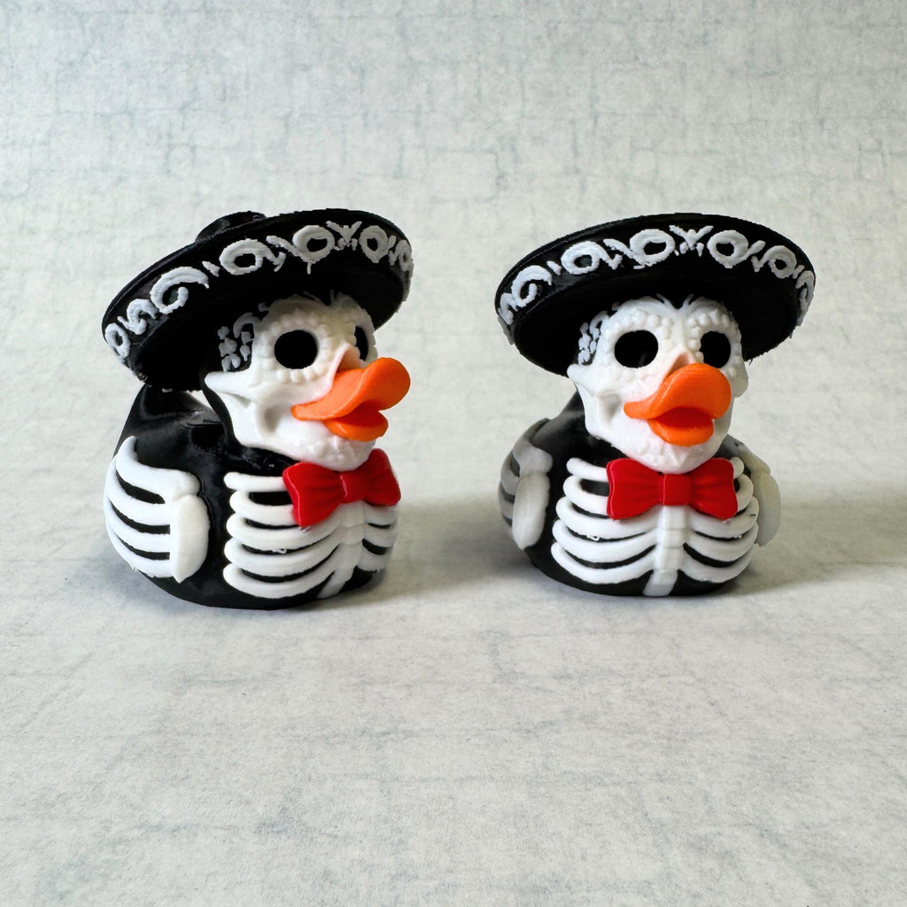 Skeleton Mariachi Duck | Día de los Muertos Collectible, Dashboard Decoration & 4x4 Ducking Gift
