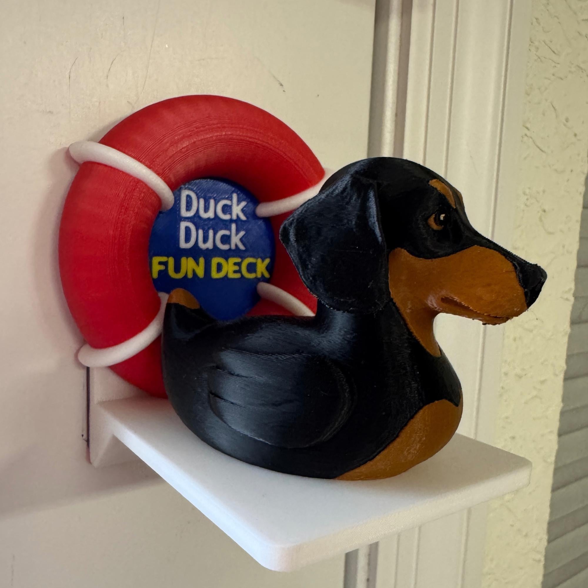 Dachshund Duck Cruise Collection Hide Seek Ducking Party Favor Gifts Him Birthday Present Dog Enthusiast Toy Breeder Thank You Vet Office