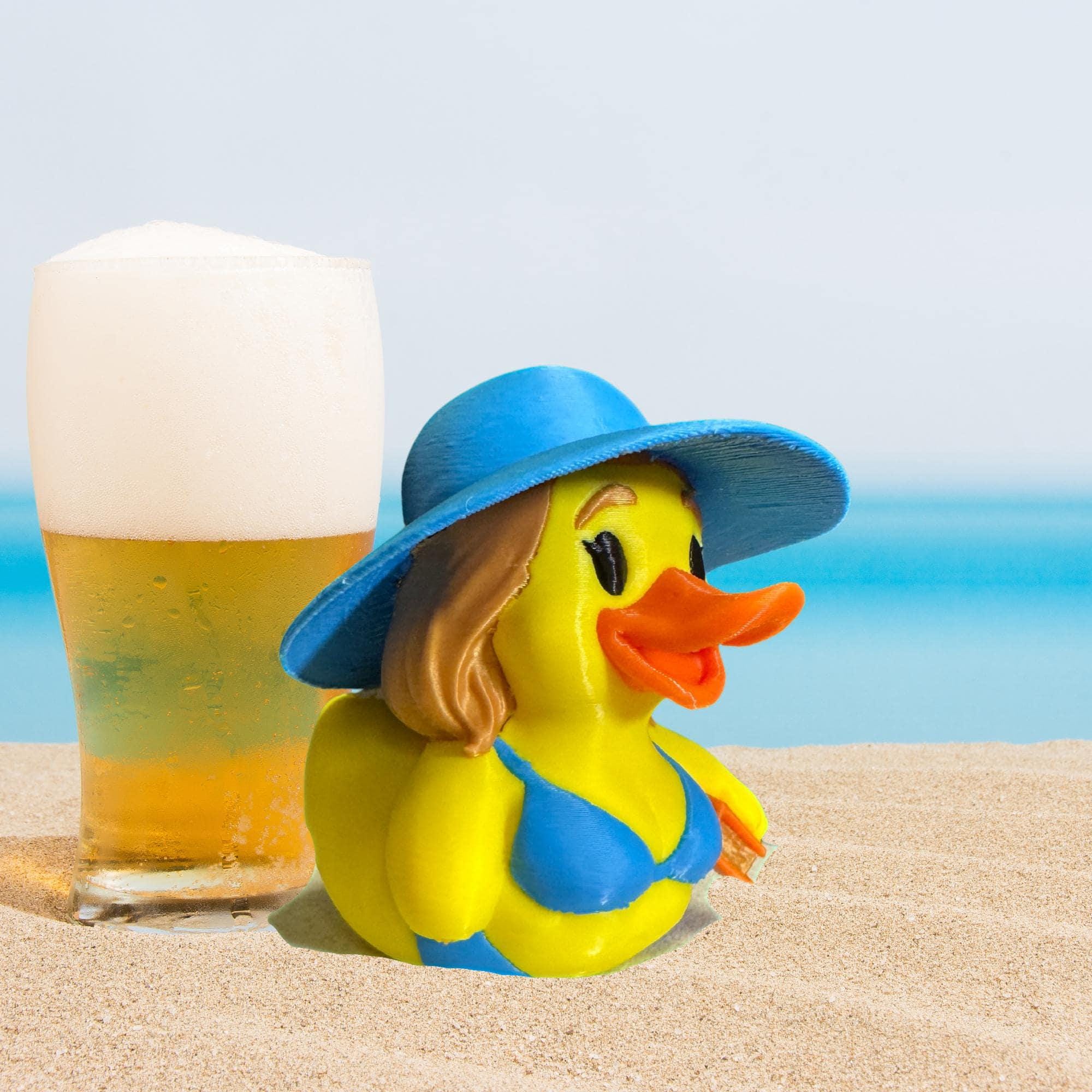 Bikini Duck - Cruise Hide Seek Game Gift Bon Voyage Present Book Lover Sunbathing Vacation Souvenir