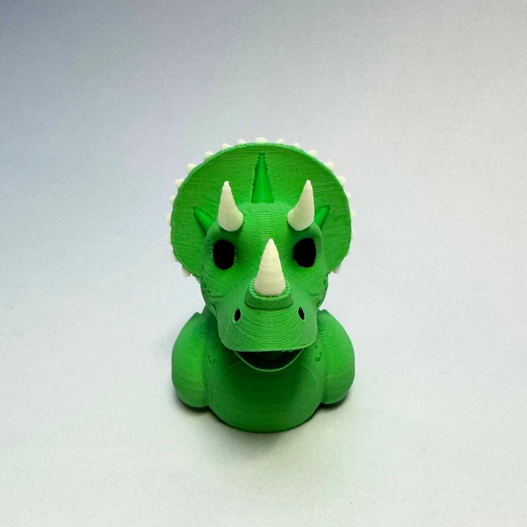 Triceratops Cruise Duck — Dinosaur 4x4 Collectible & Sensory Fidget Toy