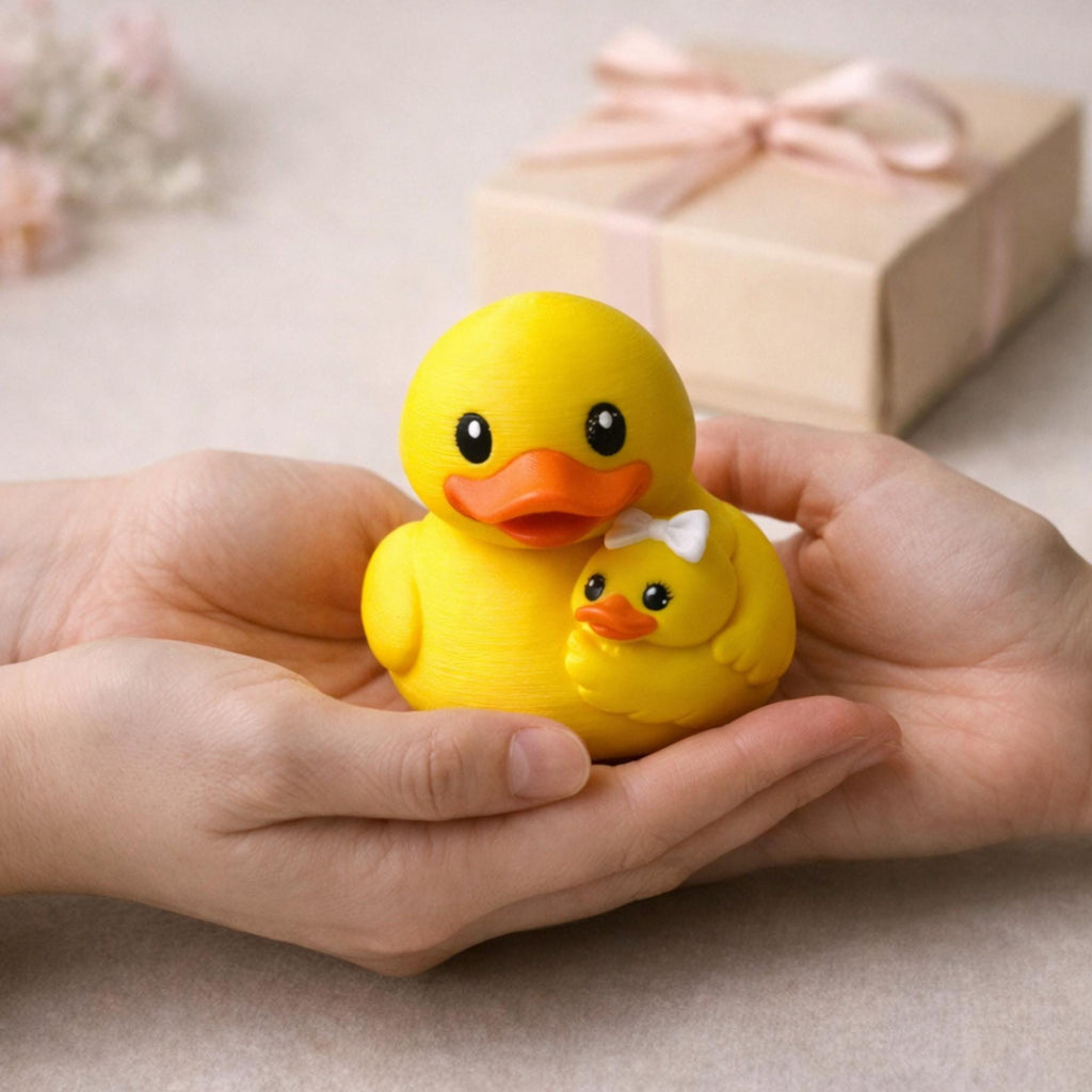Mother & Baby Duck | Mom Gift, Nursery Decor & Maternal Love Keepsake Figurine