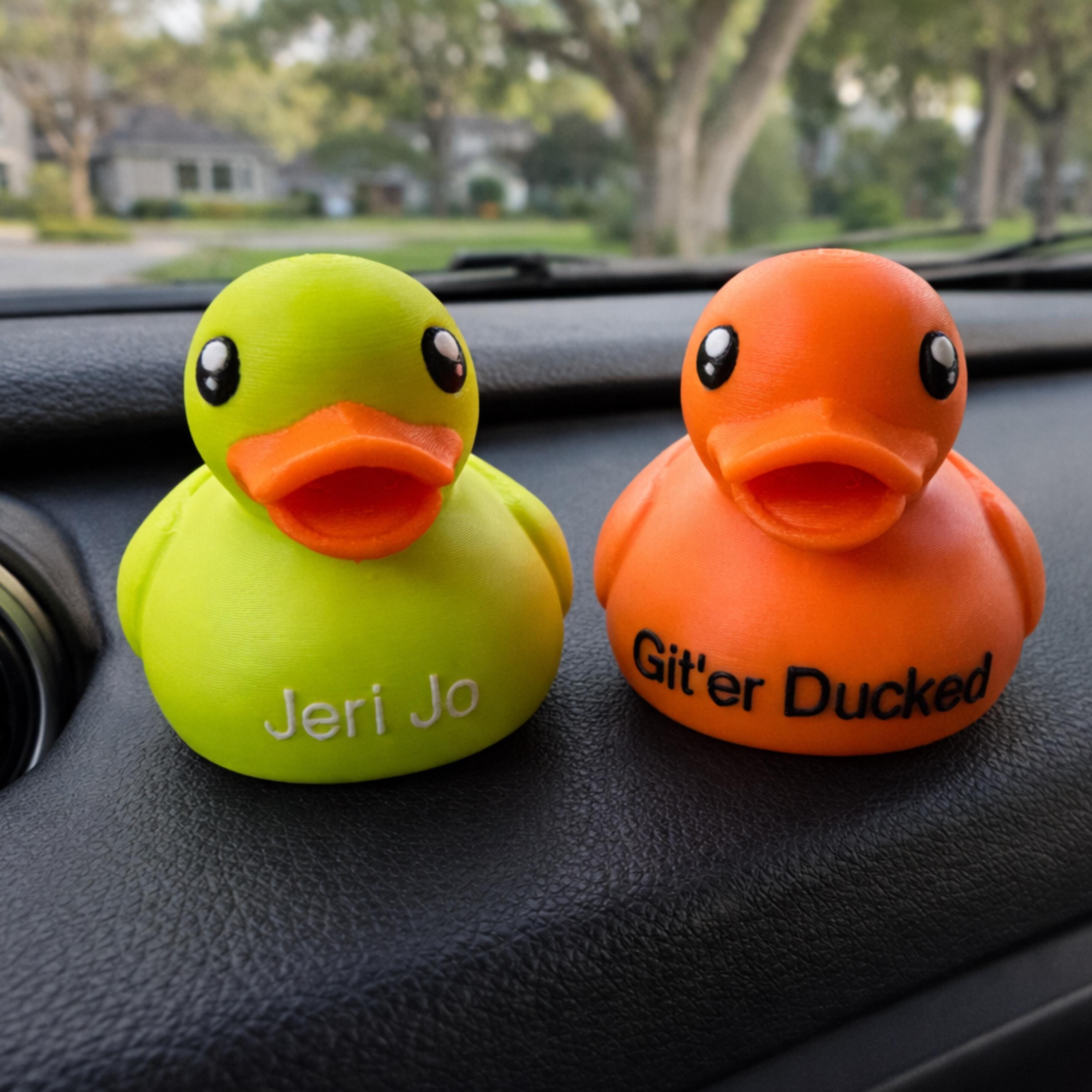 4x4-jeep Ducking Tradition Custom Duck Dashboard Accessory Vehicle Decoration Personalized Gift Offroad Enthusiast Trail Companion Cruise