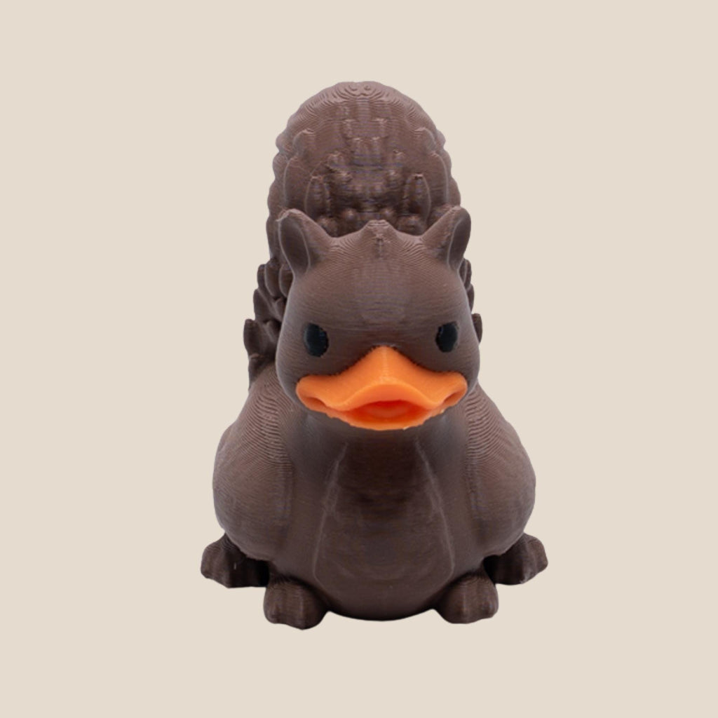 Squirrel Duck - 4x4 Ducking Gift Dashboard Decoration Woodland Animal Nature Theme Cabin Decor Trail Rider