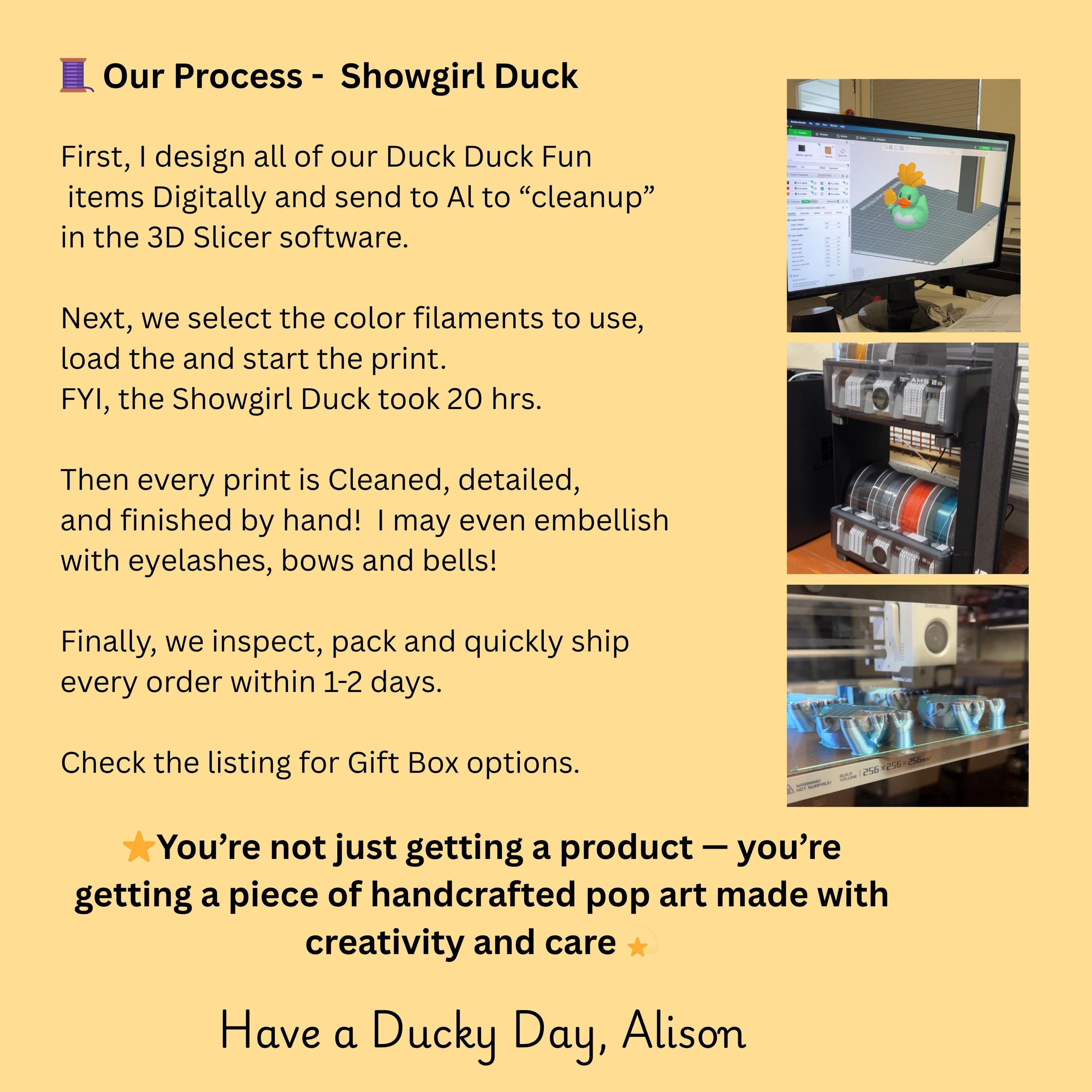 Music Duck Collectible Concert Themed Shelf Display Piece Decoration Inspired Pop Culture Memorabilia Gift Teen Bedroom Accessory Showgirl