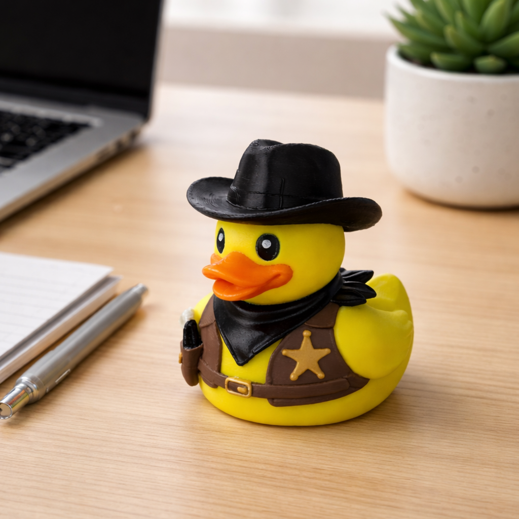 Cruise Duck Game – Cowboy Sheriff Hide & Seek Activity Cabin Entertainment Souvenir