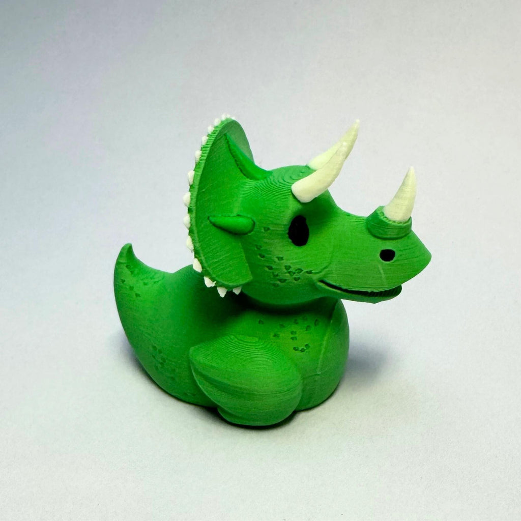 Triceratops Cruise Duck — Dinosaur 4x4 Collectible & Sensory Fidget Toy