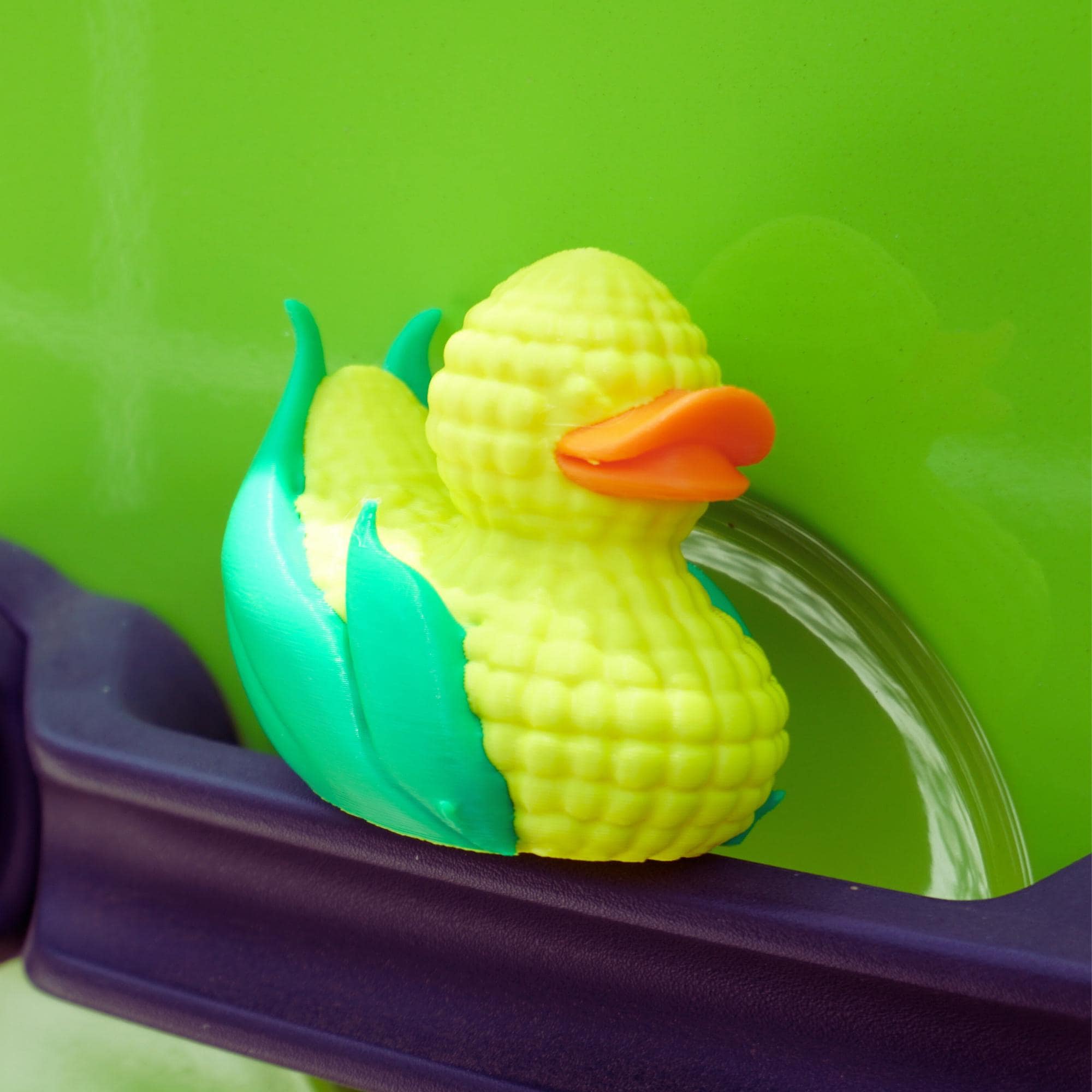 Corn Duck - Farm Gift & 4x4 Ducking Dashboard Decoration Thanksgiving Party Favor Country Harvest Decor