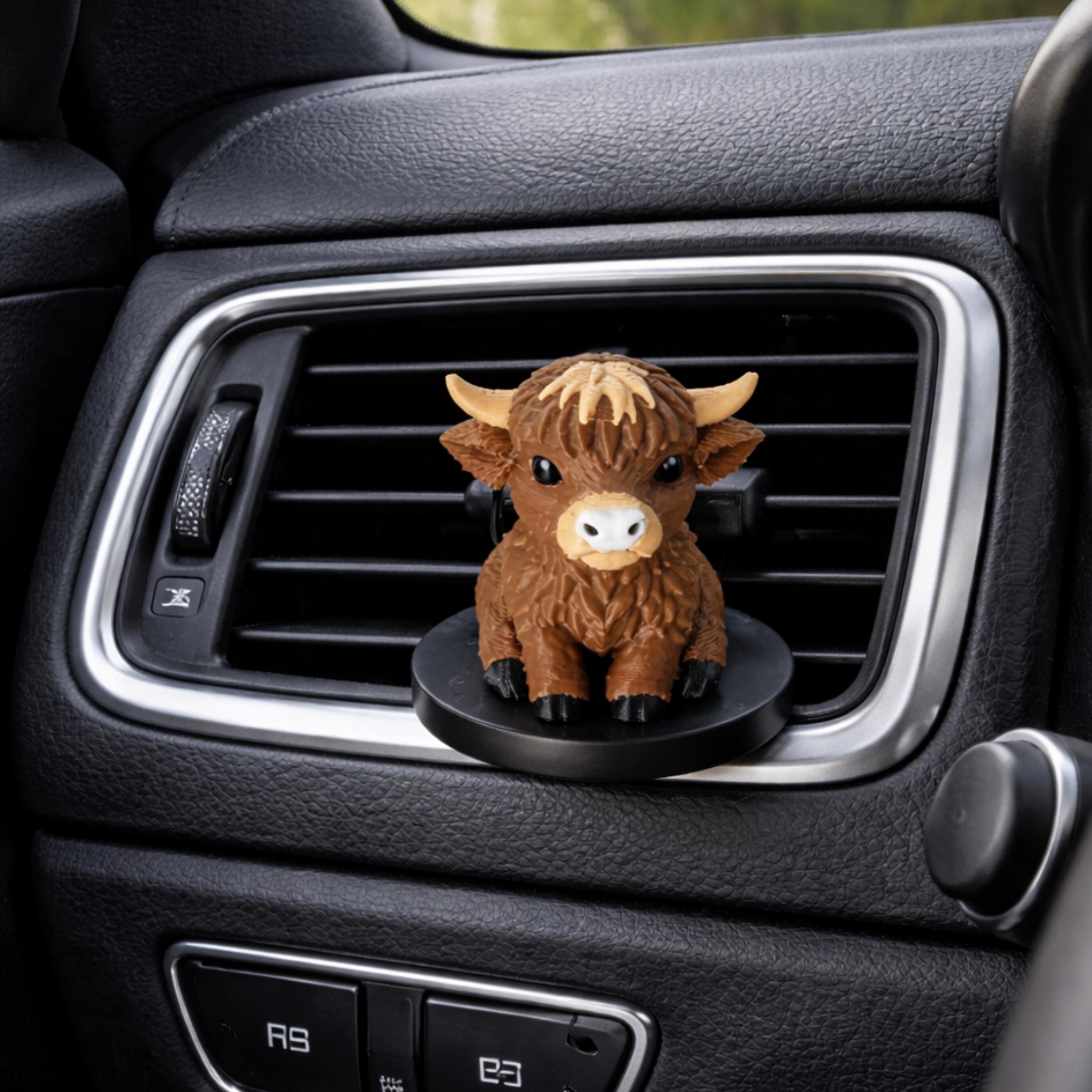 Highland Cow Vent Clip Air Freshener for Car & Home AC