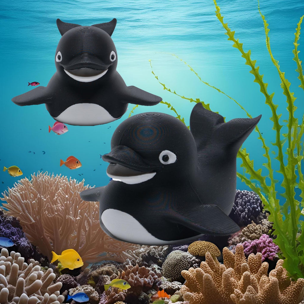Orca Duck - Cruise Hide Seek Game Gift Bon Voyage Present Alaska Souvenir Ocean Wildlife Killer Whale