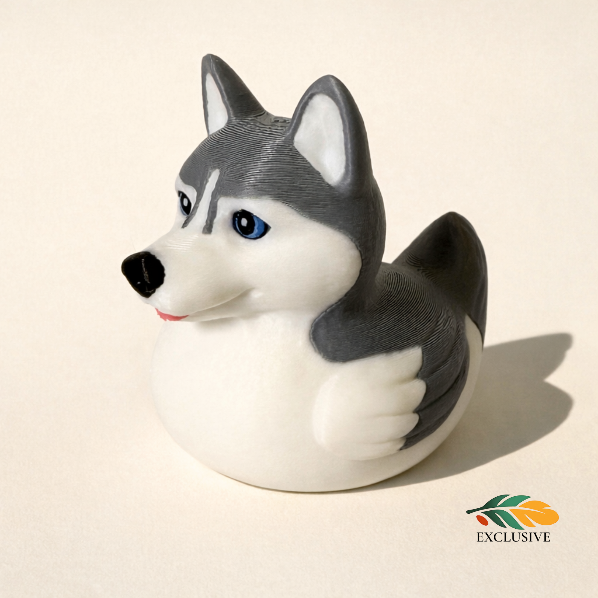 Husky Dashboard Duck Vehicle Decoration 4x4 Accessory Dog Themed Adventure Gift Alaska Cruise Hide Seek Surprise Desk Decor Gift for Him