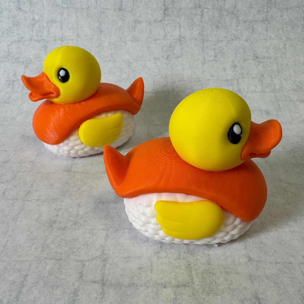 Salmon Sushi Duck Cute 3D Printed Desk Decor Kawaii Foodie Gift Unique Foodie Present Japanese Cuisine Party Favor
