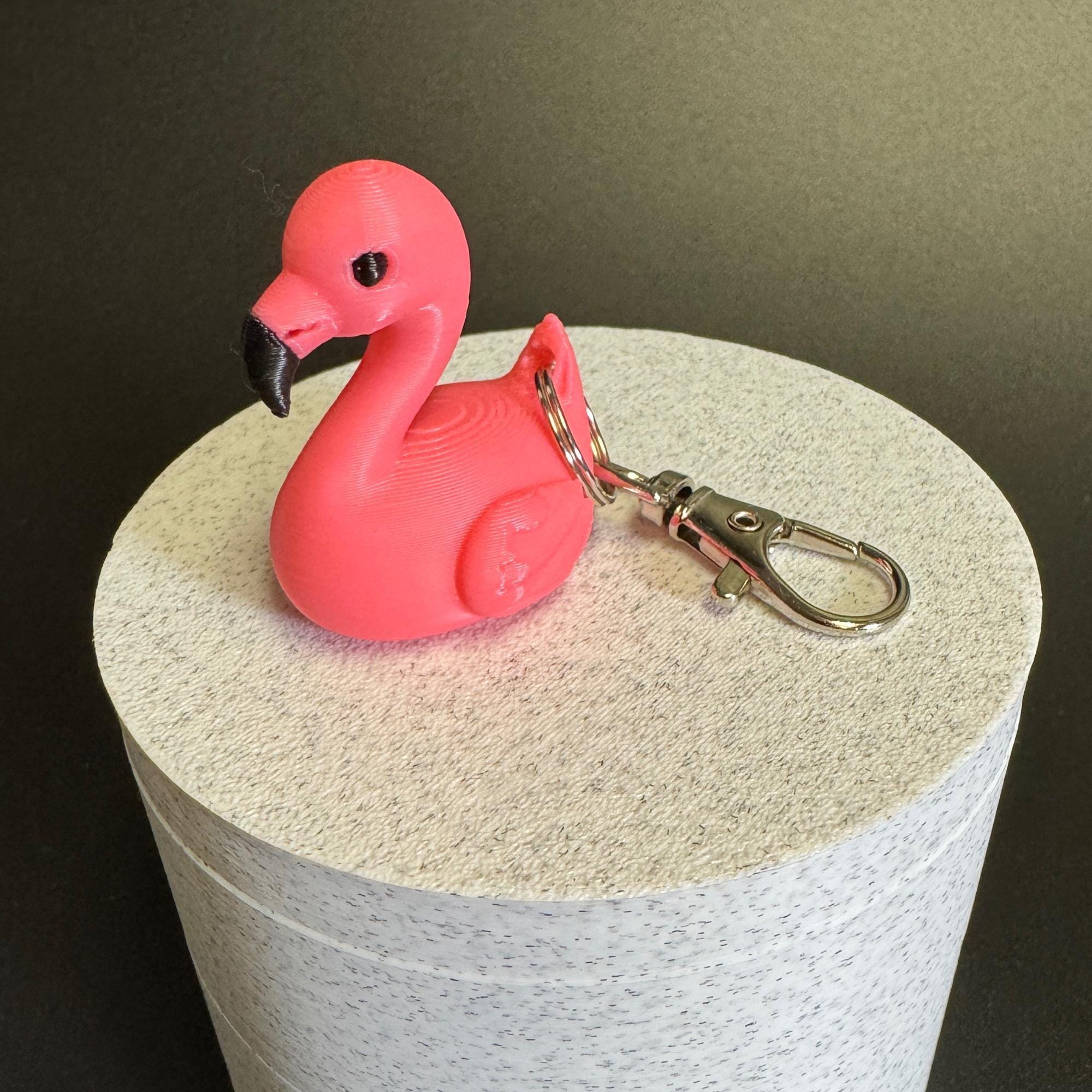 Mini Duck Keychain | Cute Bag Charm, Backpack Zipper Pull, Cruise Souvenir & Ducking Gift