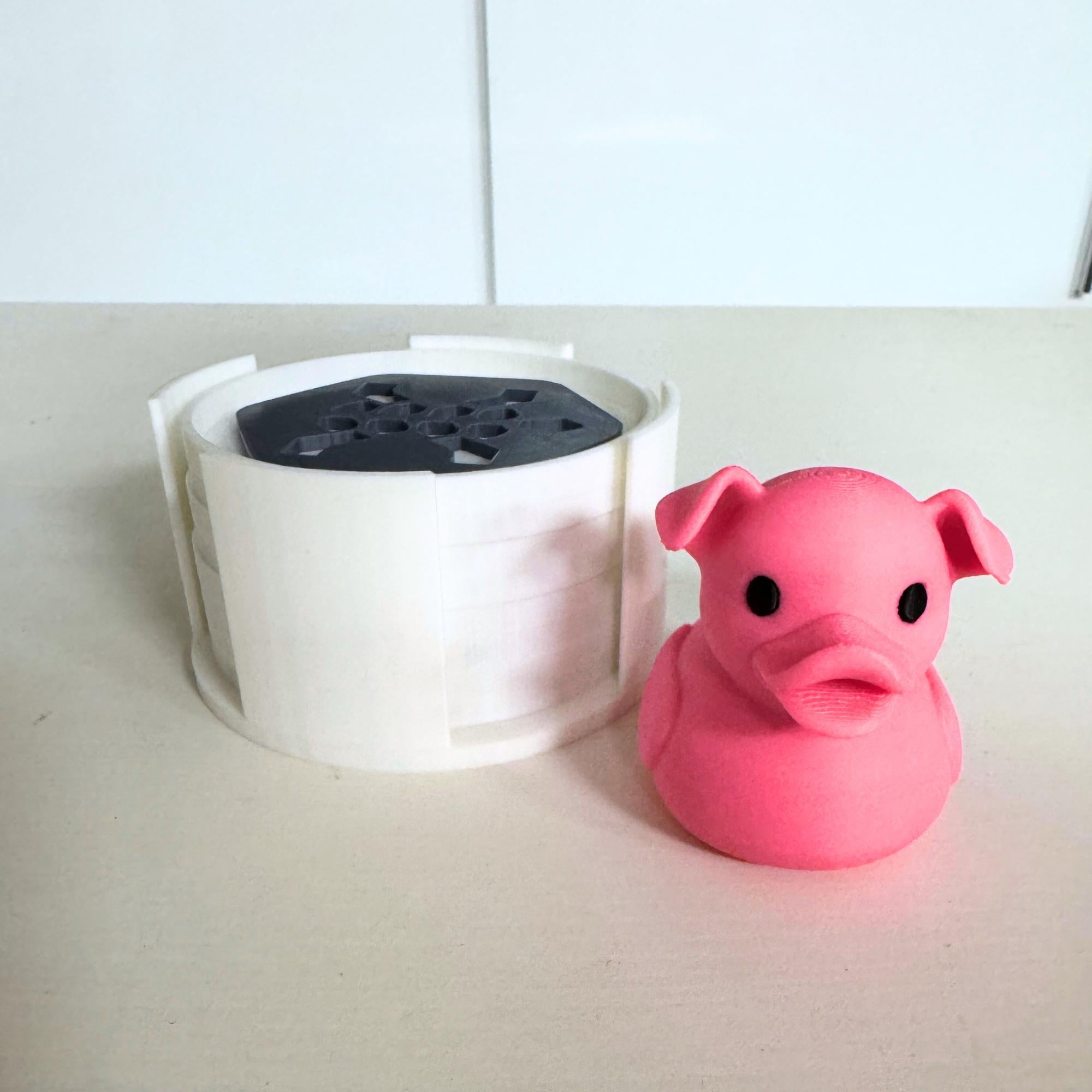 Pig Duck - Farm Animal Gift & 4x4 Ducking Dashboard Decoration Country Party Favor Cruise Hide Seek