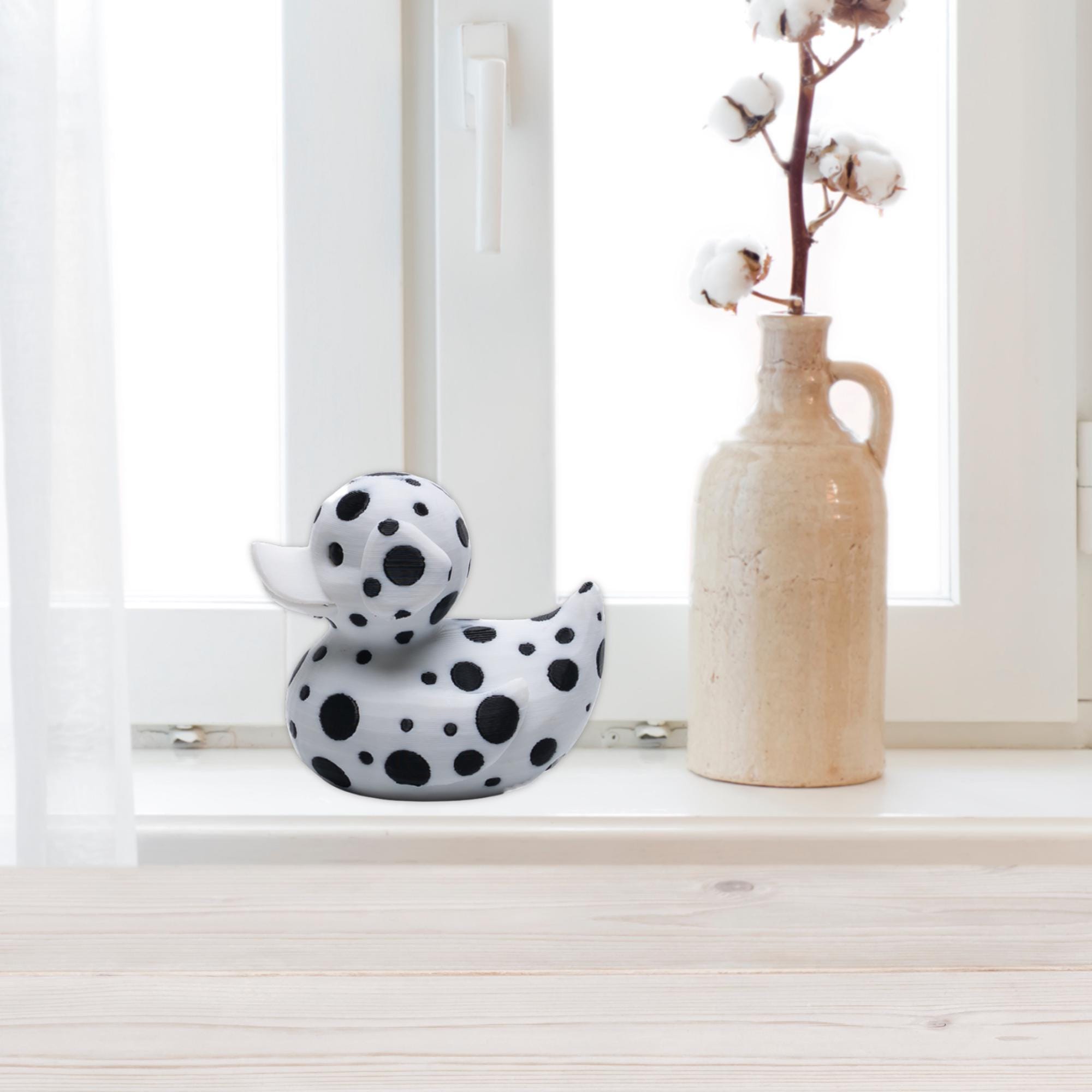Dalmatian Duck Dashboard Decoration Firefighter Gift Fireman Appreciation Jeeping Ducks Party Favor Gifts Kids Adventure Car Mirror Ducking