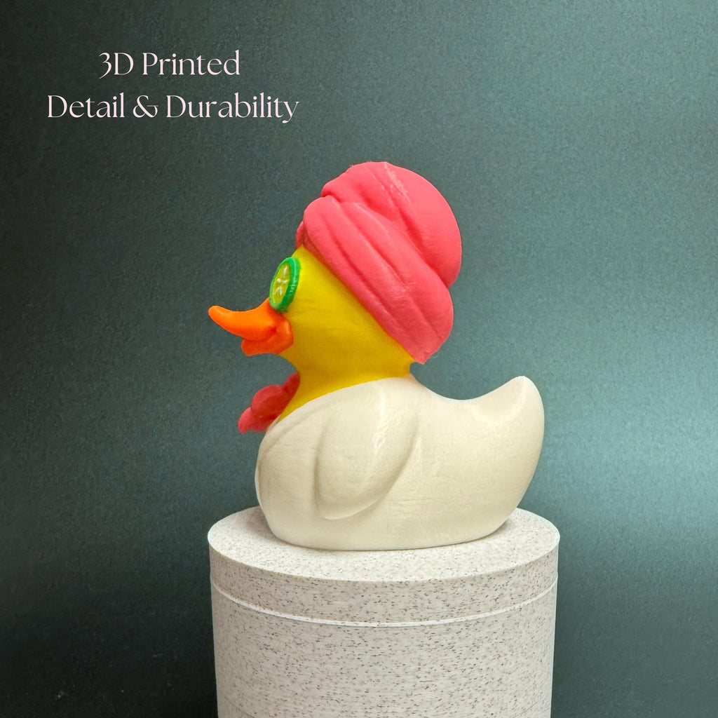 Spa Duck - Cruise Hide Seek Game Gift Bon Voyage Present Self-Care Relaxation Bathroom Decor