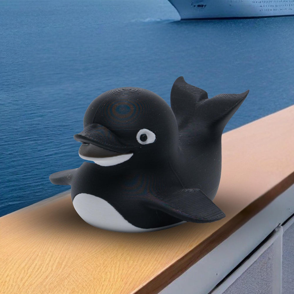 Orca Duck - Cruise Hide Seek Game Gift Bon Voyage Present Alaska Souvenir Ocean Wildlife Killer Whale