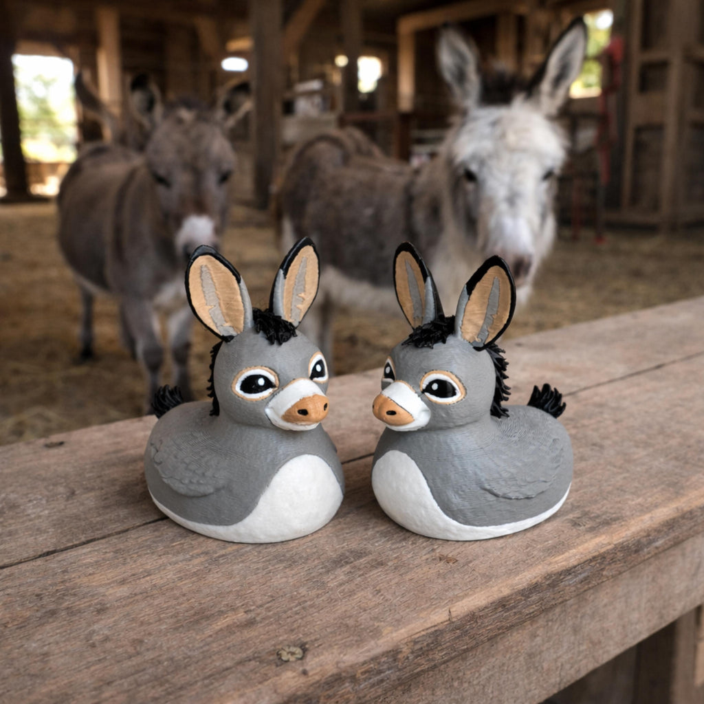 Miniature Donkey Duck | 4x4 Ducking & Cruise Hide & Seek Gift, Dashboard Decoration & Country Decor