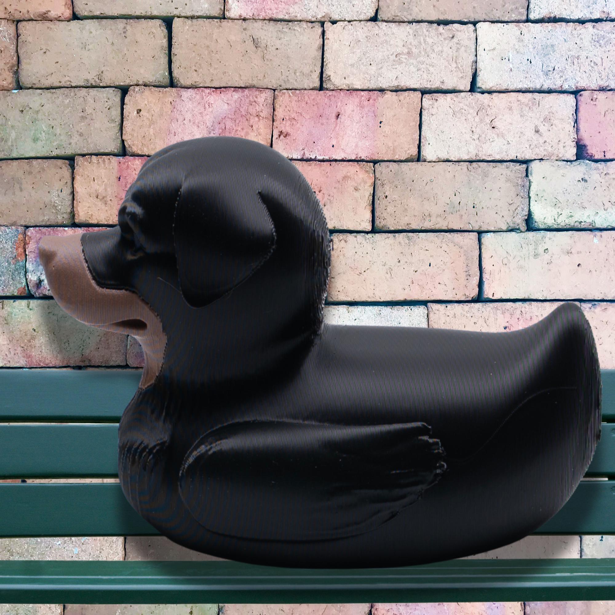 Rottweiler Duck 4x4 Ducking Gift Idea Dog Lover Birthday Present Cake Topper Themed Dashboard Decoration Vehicle Accessory Offroad Fun Duck