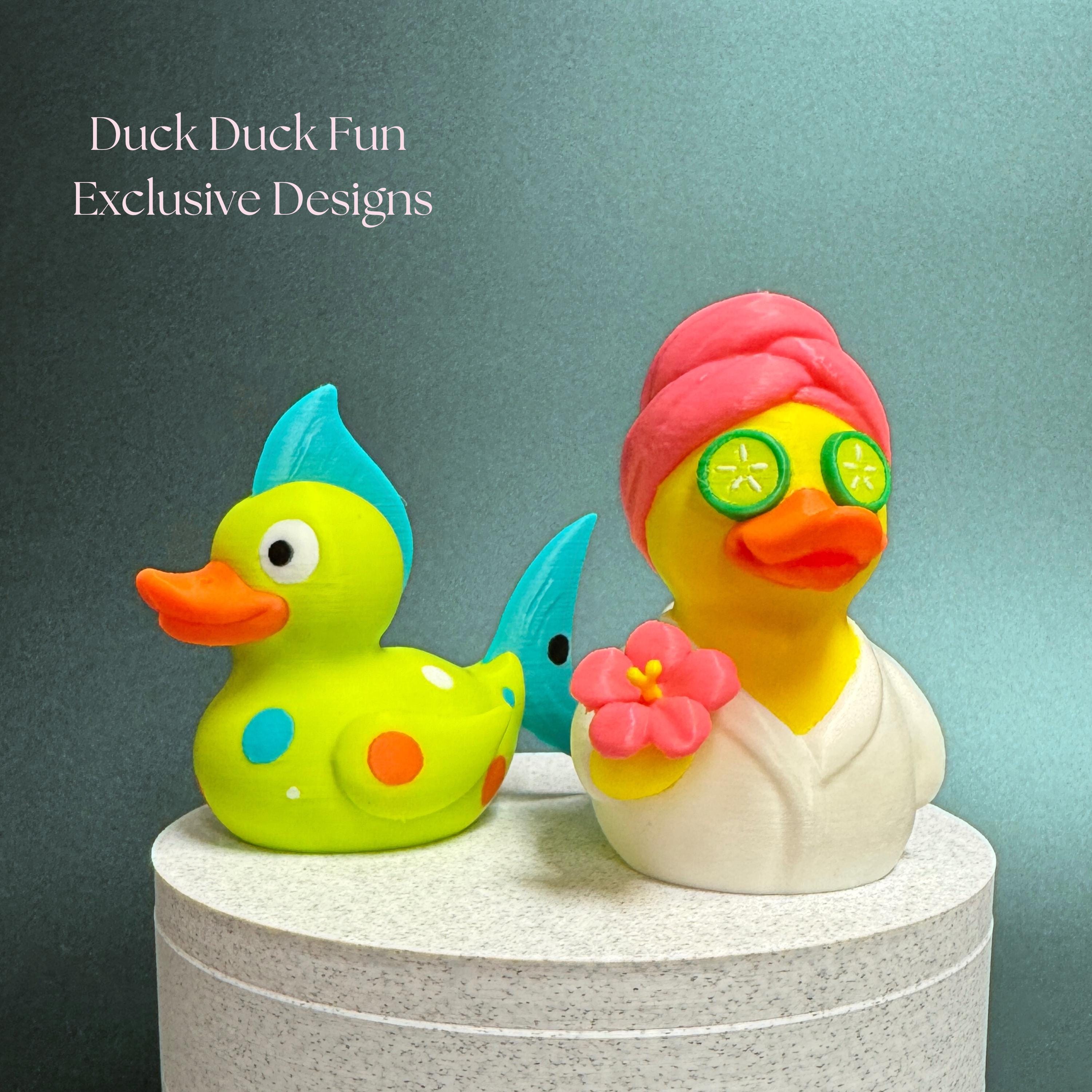 Spa Duck - Cruise Hide Seek Game Gift Bon Voyage Present Self-Care Relaxation Bathroom Decor