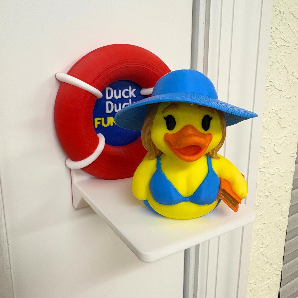Bikini Duck - Cruise Hide Seek Game Gift Bon Voyage Present Book Lover Sunbathing Vacation Souvenir
